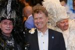 AMSTERDAM - Bij het Tuschinski Theater is de premiere van Behind the Candelabra. Met op de rode loper  Boris Dittrich.