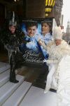 AMSTERDAM - Bij het Tuschinski Theater is de premiere van Behind the Candelabra. Met op de rode loper  Brothers Grimm.