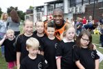 Amsterdam 29 juni 2013
Voetbaltournooi op de toekomst (ajax) voor de stichting de upside van down
met diverse bn ers en oud voetballers.. Syndroom van down. Bryan Roy
Peter Smulders bv
