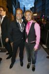 AMSTERDAM - Bij het Tuschinski Theater is de premiere van Behind the Candelabra. Met op de rode loper  Carlo Boszhard met partner