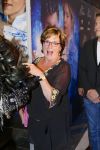 AMSTERDAM - Bij het Tuschinski Theater is de premiere van Behind the Candelabra. Met op de rode loper  Catherine Keyl