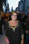AMSTERDAM - Bij het Tuschinski Theater is de premiere van Behind the Candelabra. Met op de rode loper  Catherine Keyl