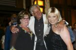 AMSTERDAM - Bij het Tuschinski Theater is de premiere van Behind the Candelabra. Met op de rode loper  Catherine Keyl met partner en Mayday