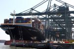 Antwerpen 18 Juli 2013,
Containervervoer per schip
Vervoersmaatschappij MSC
Fotopersbureau Peter Smulders BV