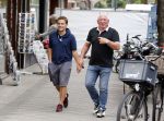 Amsterdam 9 augustus 2013
Jaap van Zweden met zijn zoon Benjamin op de cornelis schuytstraat. En met Joop Kruis en Daniel v Zweden
Peter Smulders bv