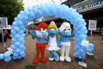 AMSTERDAM - Bij PathÃ© ArenA is de filmpremiÃ¨re De Smurfen II. Met op de foto  De Smurfen.