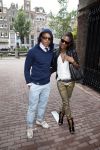 Amsterdam 27 juni 2013
Gift suite in hotel the Grand. Edgar Davids met Sylvana Simons
Peter Smulders bv