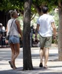 ibiza 11 juli 2013
Ellemieke Vermolen en Sergio Herman doen boodschappen in ibiza stad.
Peter Smulders bv