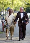 Amsterdam 25 juni 2013
Premiere Tula the Revolt in het tropenmuseum. Gerda Havertong met man
Peter Smulders bv