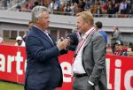 Amsterdam 3 juli 2013
Sjaak Swart 75 jaar . Hij viert dat met een wedstrijd met oud ajax spelers in het Olympisch stadion. Ronald Koeman en Guus Hiddink
Peter Smulders bv