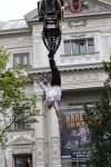 Amsterdam 10 juli 2013
Hans Klok doet stunt boven de Amstel  ivm zijn nieuwe show in carre.
Peter Smulders bv
