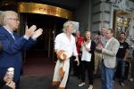 Amsterdam 10 juli 2013
Hans Klok doet stunt boven de Amstel  ivm zijn nieuwe show in carre.
Peter Smulders bv