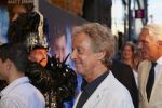 AMSTERDAM - Bij het Tuschinski Theater is de premiere van Behind the Candelabra. Met op de rode loper  Hans v Willigenburg.