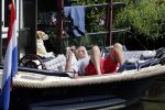 Amsterdam 9 juli 2013
Hans v d Togt ligt lekker te slapen op zijn sloep/boot met de naam Joop.
Peter Smulders bv