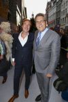 AMSTERDAM - Bij het Tuschinski Theater is de premiere van Behind the Candelabra. Met op de rode loper  Henk Krol en zijn partner Reon Nettenbreijers.