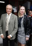 Amsterdam 3 juli 2013
Sjaak Swart 75 jaar . Hij viert dat met een wedstrijd met oud ajax spelers in het Olympisch stadion. Henny Cruijff met vrouw
Peter Smulders bv