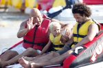 ibiza 11 juli 2013
Herman den Blijker met zijn vrouw en zoon Mats op coco beach.
Peter Smulders bv