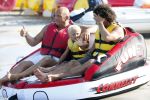 ibiza 11 juli 2013
Herman den Blijker met zijn vrouw en zoon Mats op coco beach.
Peter Smulders bv