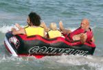 ibiza 11 juli 2013
Herman den Blijker met zijn vrouw en zoon Mats op coco beach.
Peter Smulders bv