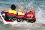 ibiza 11 juli 2013
Herman den Blijker met zijn vrouw en zoon Mats op coco beach.
Peter Smulders bv