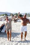 ibiza 11 juli 2013
Herman den Blijker met zijn vrouw en zoon Mats op coco beach.
Peter Smulders bv