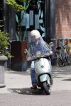 Amsterdam 25 juni 2013
Huub Stapel op zijn vespa scooter
Peter Smulders bv