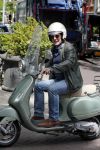 Amsterdam 25 juni 2013
Huub Stapel op zijn vespa scooter
Peter Smulders bv