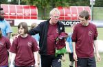 Amsterdam 29 juni 2013
Voetbaltournooi op de toekomst (ajax) voor de stichting de upside van down
met diverse bn ers en oud voetballers.. Syndroom van down. Jack Spijkerman
Peter Smulders bv