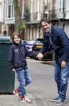 Amsterdam 29 juni 2013
Jean Luc met zoon op de cornelis schuytstraat
Peter Smulders bv
