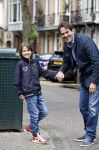 Amsterdam 29 juni 2013
Jean Luc met zoon op de cornelis schuytstraat
Peter Smulders bv
