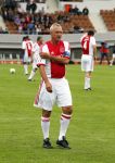 Amsterdam 3 juli 2013
Sjaak Swart 75 jaar . Hij viert dat met een wedstrijd met oud ajax spelers in het Olympisch stadion. Johan Cruijff
Peter Smulders bv