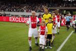 Amsterdam 3 juli 2013
Sjaak Swart 75 jaar . Hij viert dat met een wedstrijd met oud ajax spelers in het Olympisch stadion. Johan Cruijff
Peter Smulders bv