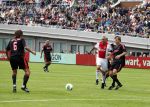 Amsterdam 3 juli 2013
Sjaak Swart 75 jaar . Hij viert dat met een wedstrijd met oud ajax spelers in het Olympisch stadion. Johan Cruijff
Peter Smulders bv