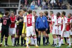 Amsterdam 3 juli 2013
Sjaak Swart 75 jaar . Hij viert dat met een wedstrijd met oud ajax spelers in het Olympisch stadion. Justin Swart
Peter Smulders bv