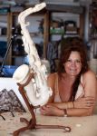 ibiza 16 juli 2013
Kees ter Brugge in haar atelier waar ze schildert en kleit.
Peter Smulders bv