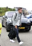 Noordwijk 12 augustus 2013
De spelers van het nederlands elftal verzamelen in het hotel Huis ter Duin voor de vriendschappelijke wedstrijd Portugal-Nederland. Kevin Strootman met zijn porsche cayenne
Peter Smulders bv