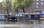 Amsterdam 9 juli 2013
Nieuwe woonboot/ ark van Raymond v d Klundert/Kluun aan de amstel.
Peter Smulders bv