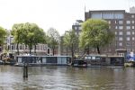 Amsterdam 9 juli 2013
Nieuwe woonboot/ ark van Raymond v d Klundert/Kluun aan de amstel.
Peter Smulders bv