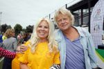 Amsterdam 29 juni 2013
Voetbaltournooi op de toekomst (ajax) voor de stichting de upside van down
met diverse bn ers en oud voetballers.. Syndroom van down. Marga Scheide met vriend
Peter Smulders bv