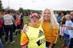 Amsterdam 29 juni 2013
Voetbaltournooi op de toekomst (ajax) voor de stichting de upside van down
met diverse bn ers en oud voetballers.. Syndroom van down. Marga Scheide met vriend
Peter Smulders bv