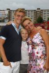 Amsterdam, 5 Augustus 2013
Premiere Circus Herman Renz
Mariska v Kolck met haar kinderen
Foto Peter Smulders BV