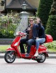 Amsterdam 26 juni 2013
Martijn en Amanda Krabbe op hun vespa scooter.
Peter Smulders bv