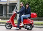 Amsterdam 26 juni 2013
Martijn en Amanda Krabbe op hun vespa scooter.
Peter Smulders bv
