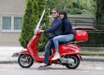 Amsterdam 26 juni 2013
Martijn en Amanda Krabbe op hun vespa scooter.
Peter Smulders bv
