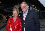 Amsterdam 3 juli 2013
Sjaak Swart 75 jaar . Hij viert dat met een wedstrijd met oud ajax spelers in het Olympisch stadion. Michel Periddon met vrouw
Peter Smulders bv