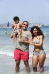 ibiza 14 juli 2013
Najib Amhali met zijn vrouw Niama en zoon Noah op coco beach .
Ze zaten daar met vrienden en familie.
Peter Smulders bv