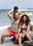 ibiza 14 juli 2013
Najib Amhali met zijn vrouw Niama en zoon Noah op coco beach .
Ze zaten daar met vrienden en familie.
Peter Smulders bv