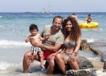 ibiza 14 juli 2013
Najib Amhali met zijn vrouw Niama en zoon Noah op coco beach .
Ze zaten daar met vrienden en familie.
Peter Smulders bv