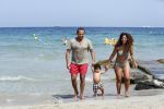 ibiza 14 juli 2013
Najib Amhali met zijn vrouw Niama en zoon Noah op coco beach .
Ze zaten daar met vrienden en familie.
Peter Smulders bv