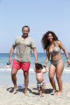 ibiza 14 juli 2013
Najib Amhali met zijn vrouw Niama en zoon Noah op coco beach .
Ze zaten daar met vrienden en familie.
Peter Smulders bv